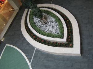 ankara kentpark avm  cilalı bazalt zemin uygulaması